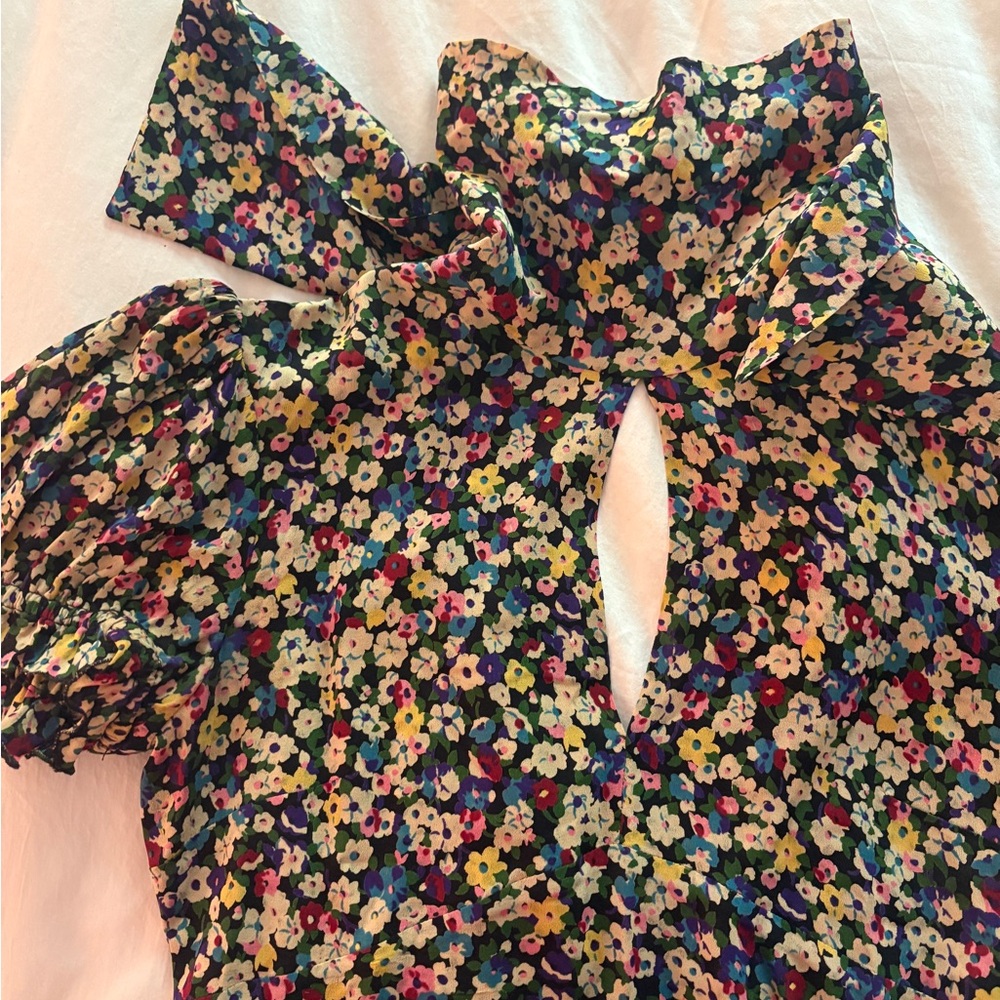 Dolce & Gabbana Multicolor Floral Blouse